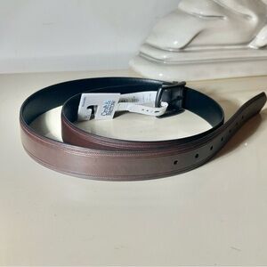 Croft & Barrow Men's Reversible Black/Brown Belt XL (Size 42-44)